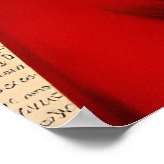 Masquerade Woman Poster (Ecke)