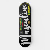 MASQULINE-GESCHLECHTER IM RAND VON 8 1/4" Skateboa Skateboard (Vorderseite)