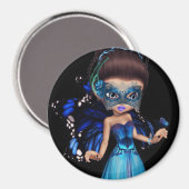 Masqurade Fairy Magnet (Vorderseite/Rückseite)