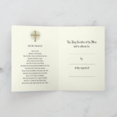 Mass Bieten floralen göttlichen Lob Eucharist Karte (Innenseite)