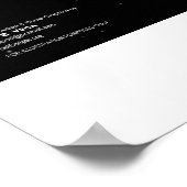 Maß Christi - Ark of Covenant Pattern Poster (Ecke)