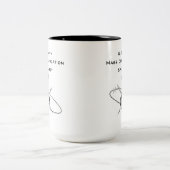 Mass Communication Specialist Zwei-Tone-Tasse, 15  Zweifarbige Tasse (Mittel)