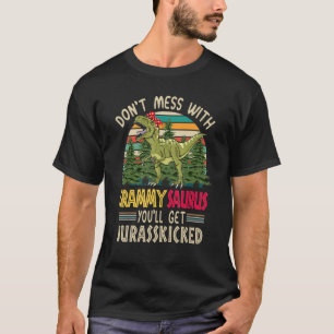Mass dich nicht mit Grammysaurus, du wirst Jurassk T-Shirt