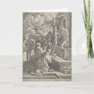 Mass Intention Card, St Gregory the Great, Dürer Karte