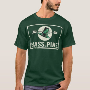 Mass Pike T Shirt - Retro Massachusetts High