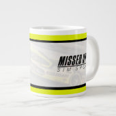 MASS Racing Jumbo-Tasse (Vorderseite Rechts)