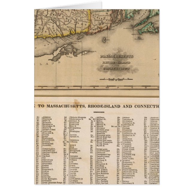 Mass, Rhode Island, Connecticut (Vorne)