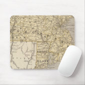 Mass, Rhode Island Mousepad (Mit Mouse)