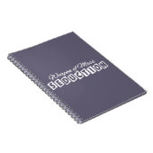 Mass Seduction - kundenspezifisches Notebook Notizblock (Rechte Seite)