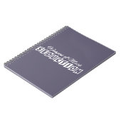 Mass Seduction - kundenspezifisches Notebook Notizblock (Linke Seite)