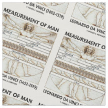 Maß von Mann Vitruvian Mann da Vinci