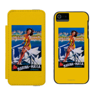 Massa Marina Reiseplakat Incipio Watson™ iPhone 5 Geldbörsen Hülle