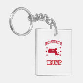 MASSACHUSETTE FÜR DONALD-TRUMP SCHLÜSSELANHÄNGER (Vorderseite links)