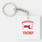 MASSACHUSETTE FÜR DONALD-TRUMP SCHLÜSSELANHÄNGER (Vorderseite)
