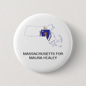 MASSACHUSETTEN für Maura Healey GOVERNOR Button (Vorderseite)