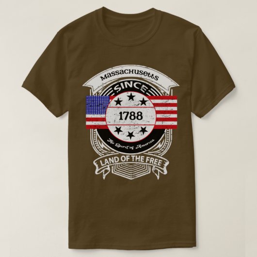 Massachusetts15 T-Shirt (Design vorne)