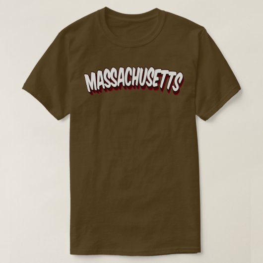 Massachusetts 1 T-Shirt (Design vorne)