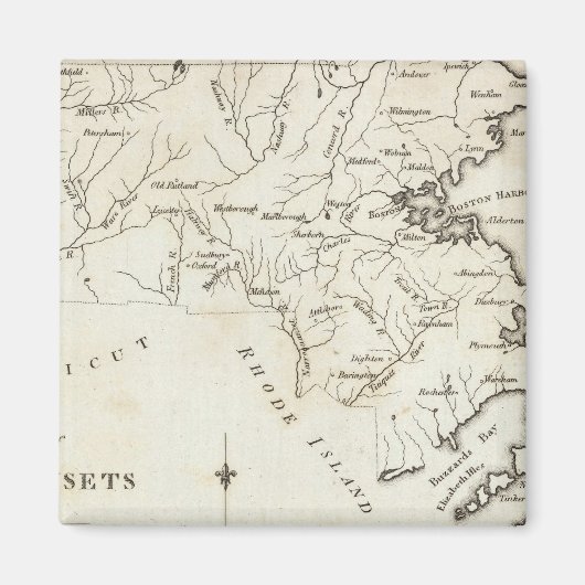 Massachusetts 2 magnet (Vorne)