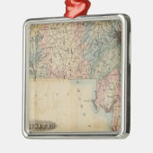 Massachusetts 3 silbernes ornament (Links)