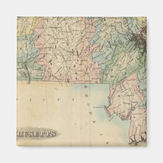 Massachusetts 5 magnet (Vorne)