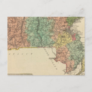 Massachusetts 6 postkarte