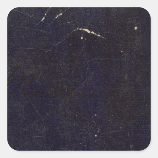 Massachusetts 6 quadratischer aufkleber (Vorderseite)
