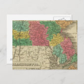 Massachusetts 7 postkarte (Vorne/Hinten)