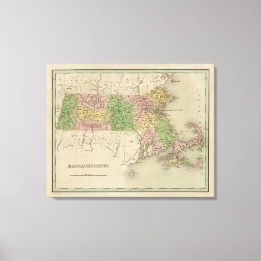 Massachusetts 8 leinwanddruck (Vorderseite)