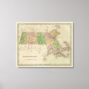 Massachusetts 8 leinwanddruck