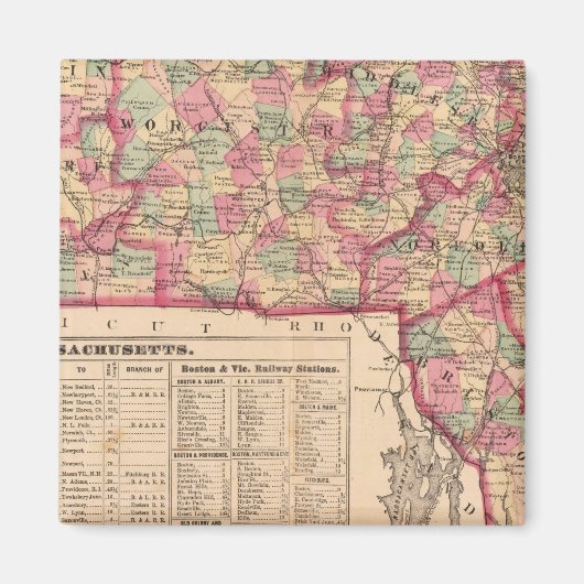 Massachusetts 8 magnet (Vorne)