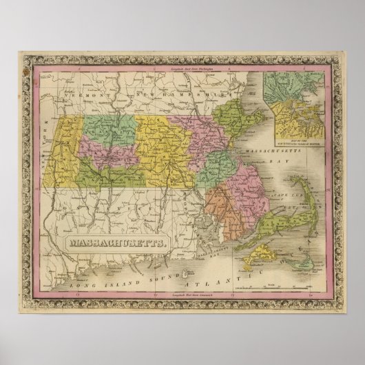 Massachusetts 8 poster (Vorne)