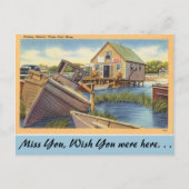 Massachusetts, Angelshanty, Cape Cod Postkarte (Vorderseite)
