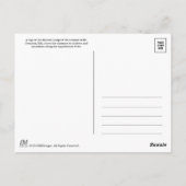 Massachusetts Appalachian Trail Postcard Postkarte (Rückseite)