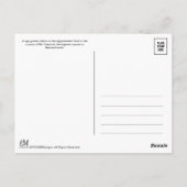 Massachusetts Appalachian Trail Postcard Postkarte (Rückseite)