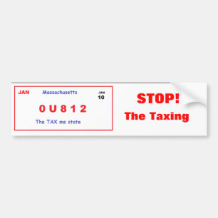 Massachusetts Autoaufkleber