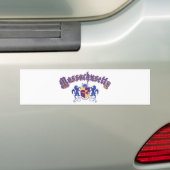 Massachusetts Autoaufkleber (Auf Auto)