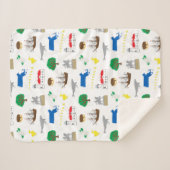 Massachusetts Blanket Sherpadecke (Vorderseite (Horizontal))