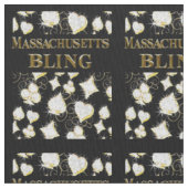 MASSACHUSETTS BLING STOFF (Nahaufnahme)