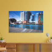 Massachusetts, Boston, Bundesstaatliche Zentralban Leinwanddruck (Insitu (Wohnzimmer))