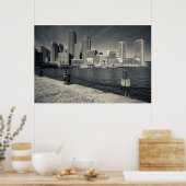 Massachusetts, Boston, Rowe's Wharf Gebäude Poster (Küche)