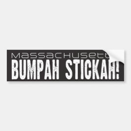 Massachusetts Bumpah Stickah! Autoaufkleber