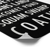 Massachusetts Bus Poster - Cape Cod (Ecke)