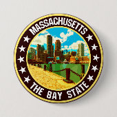 Massachusetts Button (Vorderseite)
