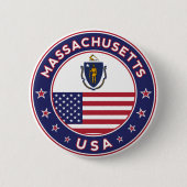 Massachusetts Button (Vorderseite)
