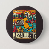 Massachusetts Button (Vorderseite)