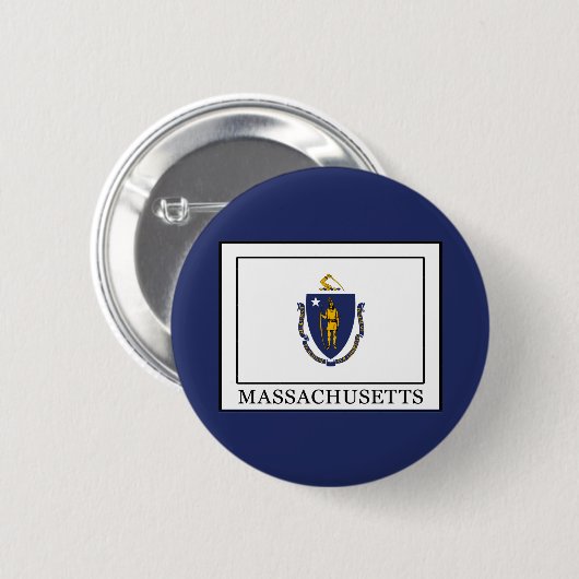 Massachusetts Button (Vorne & Hinten)