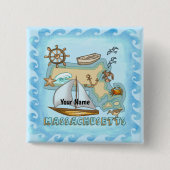 Massachusetts Button (Vorderseite)