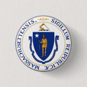 Massachusetts Button (Vorderseite)