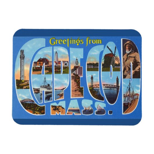 Massachusetts, Cape Cod, Magnet (Horizontal)