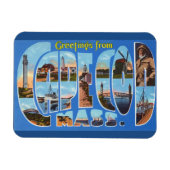 Massachusetts, Cape Cod, Magnetik Magnet (Horizontal)